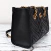 Fake Gucci GG Marmont Tote Black - top-grade luxury bag dupe