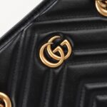 Replica Gucci GG Marmont Tote Black