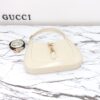 Replica Gucci G Jackie Small Patent White - high-end replica designer purse