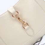 Replika kabelky Gucci G Jackie Small Patent White - prémiová kabelka Superclone