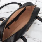 Replica Gucci Marmont Small Top Handle Black