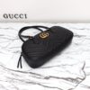 Fake Gucci Marmont Small Top Handle Black - affordable luxury replica bag