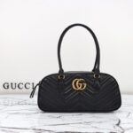 Replica Gucci Marmont Small Top Handle Black