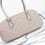 Replica Gucci Marmont Small Top Handle White