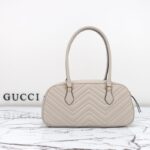 Replica Gucci Marmont Small Top Handle White