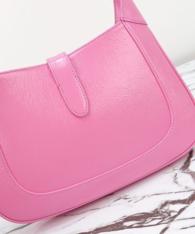 Replica Gucci G Jackie Small Patent Pink - 1:1 premium replica handbag