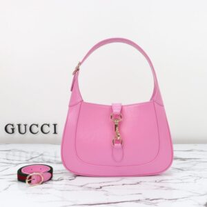 Replica Gucci G Jackie Small Patent Pink - top-grade luxury bag dupe