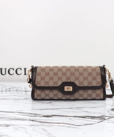 Fake Gucci Luce Shoulder Bag Beige - premium superclone handbag
