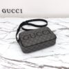 Fake Gucci GG Mini Shoulder Bag Grey 2024 - elite factory replica handbag