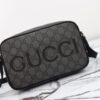 Fake Gucci GG Mini Shoulder Bag Grey 2024 - high-end replica designer purse