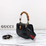 Replica Gucci Bamboo 1947 Black