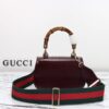 Replica Gucci Bamboo 1947 Bordeaux - best quality fake designer bag