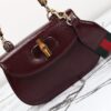 Replica Gucci Bamboo 1947 Bordeaux - best quality fake designer bag