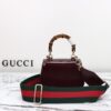 Replica Gucci Bamboo 1947 Patent Bordeaux - top-grade luxury bag dupe