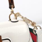 Replika torebki Gucci Bamboo 1947 Patent White - 1:1 premium replika torebki