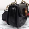 Replica Gucci Bamboo 1947 Patent Black - 1:1 premium replica handbag