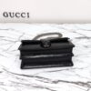 Fake Gucci Dionysus Small Shoulder Bag Patent Black - premium superclone handbag