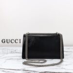 Replica Gucci Dionysus Small Shoulder Bag Patent Black