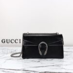 Replica Gucci Dionysus Small Shoulder Bag Patent Black - 1:1 premium replica handbag