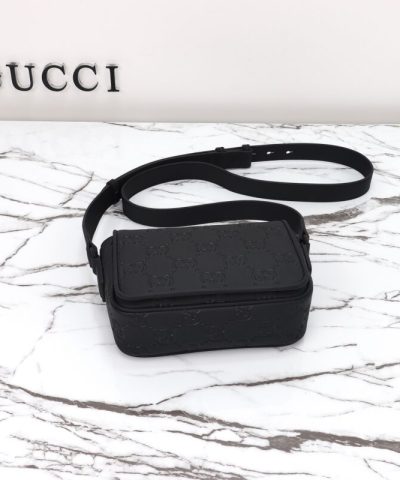 Fake Gucci Mini Cross Body Full Black - designer handbag clone