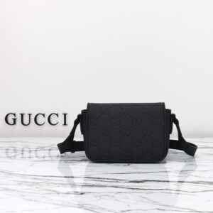 Fake Gucci Mini Cross Body Full Black - high-end replica designer purse