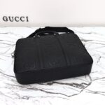 Replica Gucci Briefcase GG Leather Black - high-quality designer bag dupe