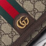 Replica Gucci Ophidia GG Shoulder Bag Brown