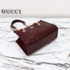 Fake Gucci GG Marmont Tote Bordeaux - ultra-realistic fake purse