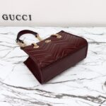Replica Gucci GG Marmont Tote Bordeaux