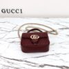 Replica Gucci Marmont Mini Top Handle Bordeaux - best quality fake designer bag