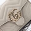 Replica Gucci Marmont Mini Top Handle Beige - top-grade luxury bag dupe