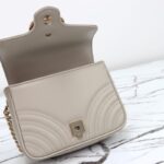 Replica Gucci Marmont Mini Top Handle Beige - 1:1 premium replica handbag