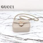 Replica Gucci Marmont Mini Top Handle Beige