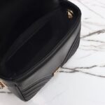 Replica Gucci Marmont Mini Top Handle Black - designer handbag clone