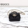 Replica Gucci Marmont Mini Top Handle Black - premium superclone handbag