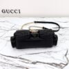 Fake Gucci Marmont 2.0 GG Shoulder Bag Black - high-end replica designer purse
