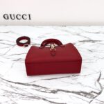 Replika Gucci Jackie Tote Hook Cupcase Red