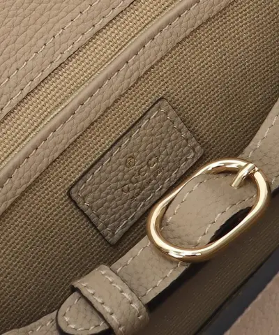 Replica Gucci Jackie Tote Hook Closure Beige - elite factory replica handbag