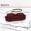 Fake Gucci Marmont 2.0 GG Shoulder Bag Bordeaux - top-grade luxury bag dupe