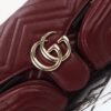 Fake Gucci Marmont 2.0 GG Shoulder Bag Bordeaux - high-quality designer bag dupe