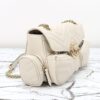 Replica Gucci Marmont 2.0 GG Shoulder Bag White - best quality fake designer bag
