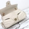 Replica Gucci Marmont 2.0 GG Shoulder Bag White - ultra-realistic fake purse