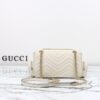 Replica Gucci Marmont 2.0 GG Shoulder Bag White - 1:1 premium replica handbag