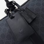 Replica Gucci GG Duffle Bag Black - high-end replica designer purse