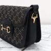 Fake Gucci G 1955 Horsebit Black Denim - 1:1 premium replica handbag