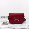 Fake Gucci G 1955 Horsebit Red - elite factory replica handbag