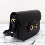 Replica Gucci G 1955 Horsebit Black - high-quality designer bag dupe