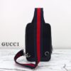 Fake Gucci Supreme Sling Bag Black - best quality fake designer bag