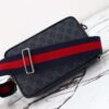 Fake Gucci GG Shoulder Bag Black - 1:1 premium replica handbag