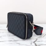 Replica Gucci GG Shoulder Bag Black